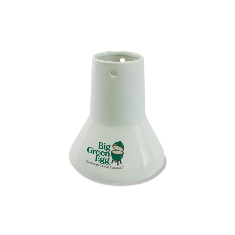 Big Green Egg Support à rôtir vertical en céramique pour poulet