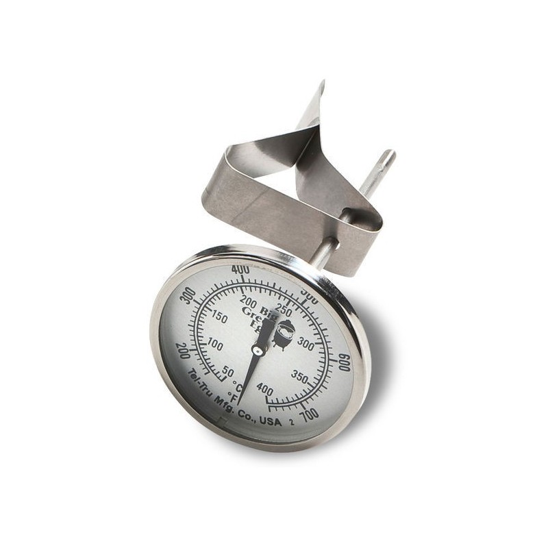 Big Green Egg Thermomètre Tel-Tru - pour Mini MiniMax Small et Medium (ø 5 cm)
