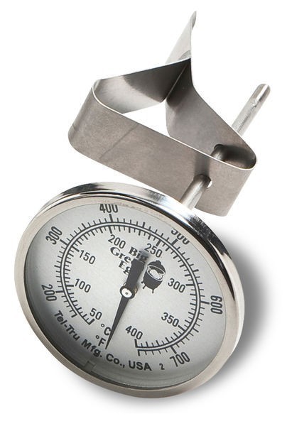 Big Green Egg Thermomètre Tel-Tru - pour Mini MiniMax Small et Medium (ø 5 cm)