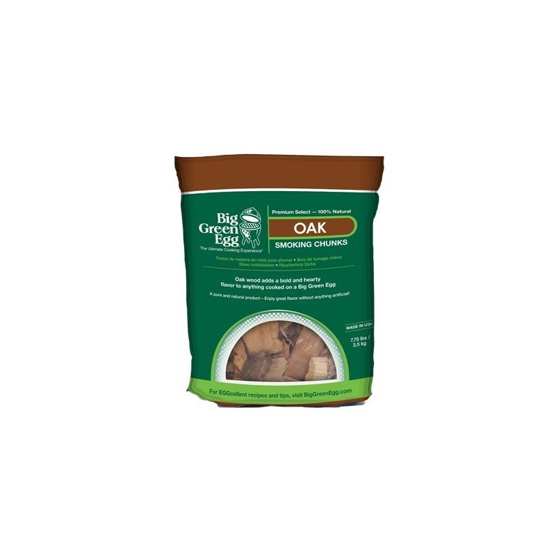 Big Green Egg Morceaux de bois de Chêne 9 L